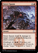 Street Spasm (CLU-150)  - Ravnica: Clue Edition