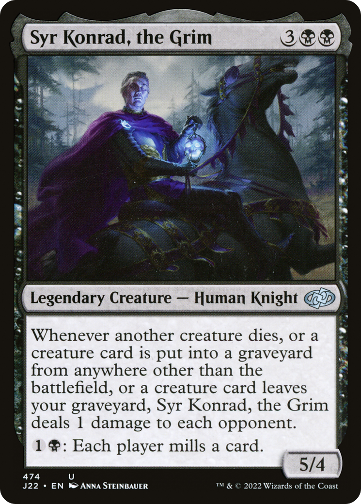 Syr Konrad, the Grim (J22-474)  - Jumpstart 2022