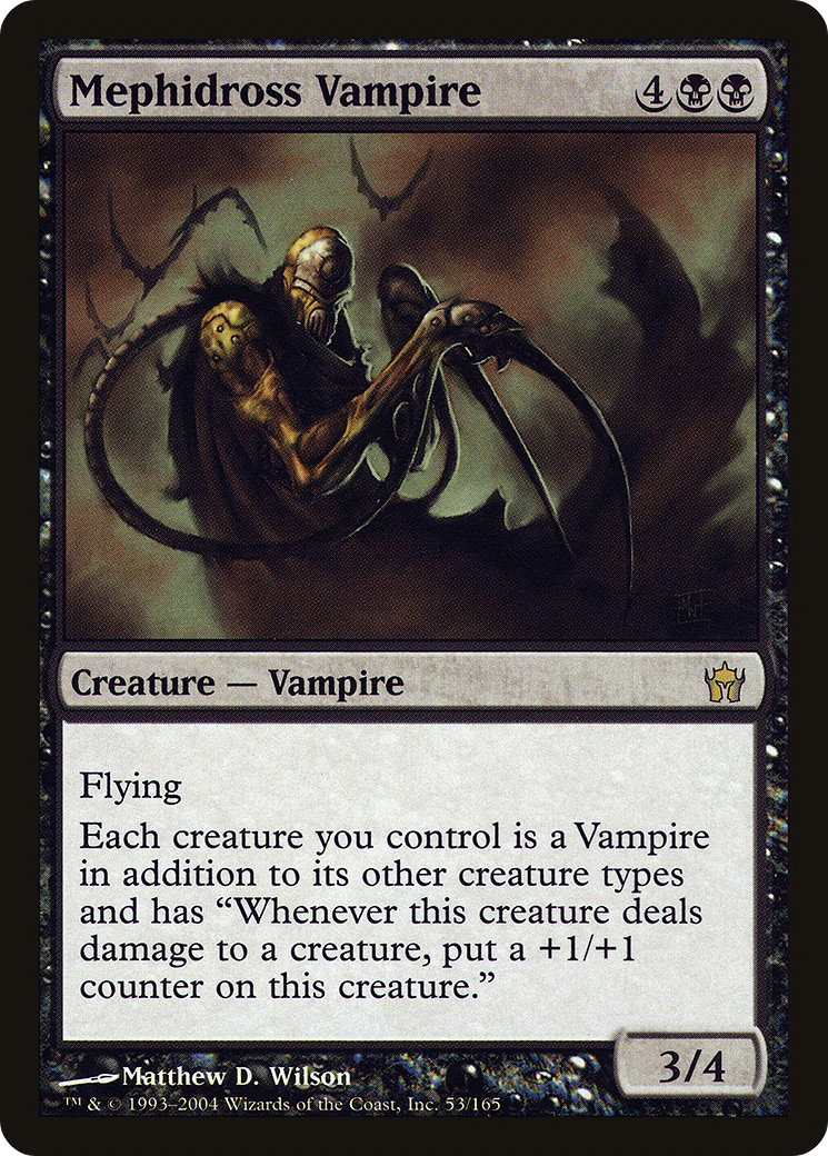 Mephidross Vampire (5DN-053)  Foil - Fifth Dawn