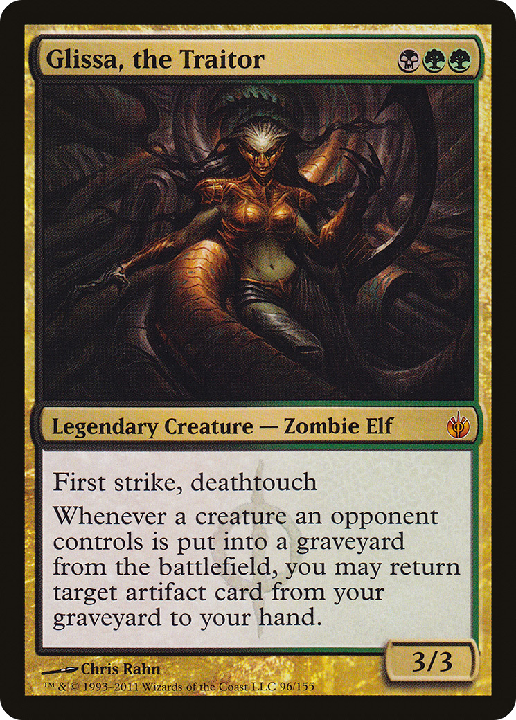 Glissa, the Traitor (MBS-096)  - Mirrodin Besieged