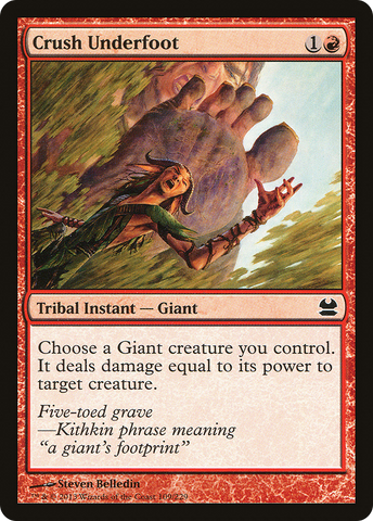 Crush Underfoot (MMA-109)  - Modern Masters