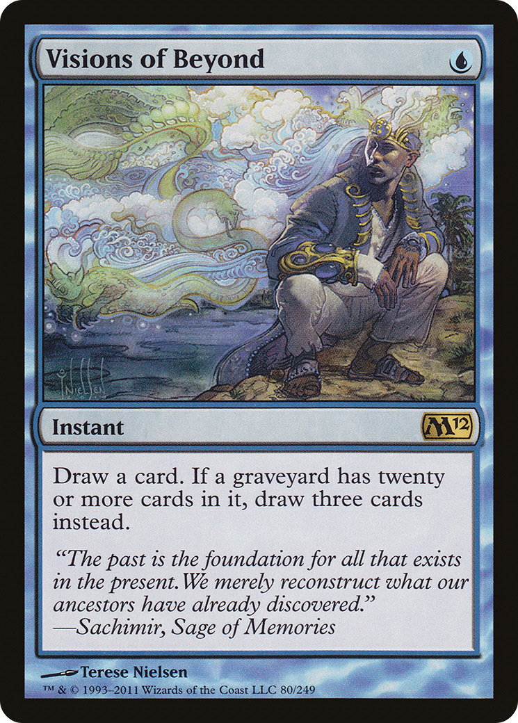 Visions of Beyond (M12-080)  Foil - Magic 2012