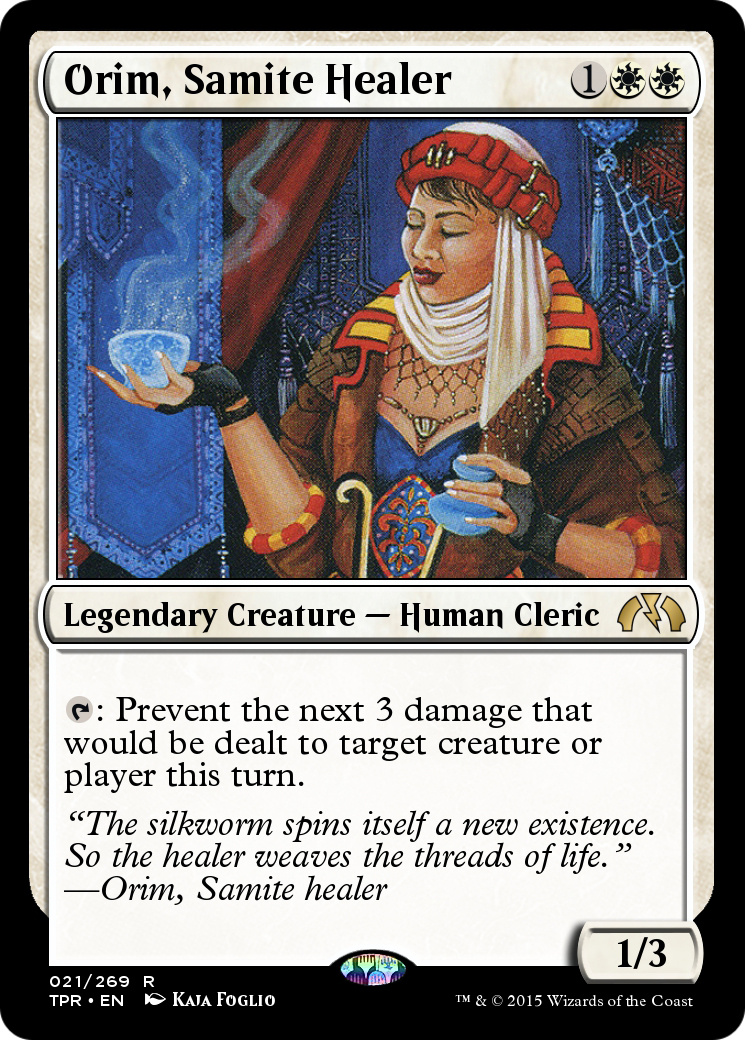 Orim, Samite Healer (TPR-021)  Foil - Tempest Remastered