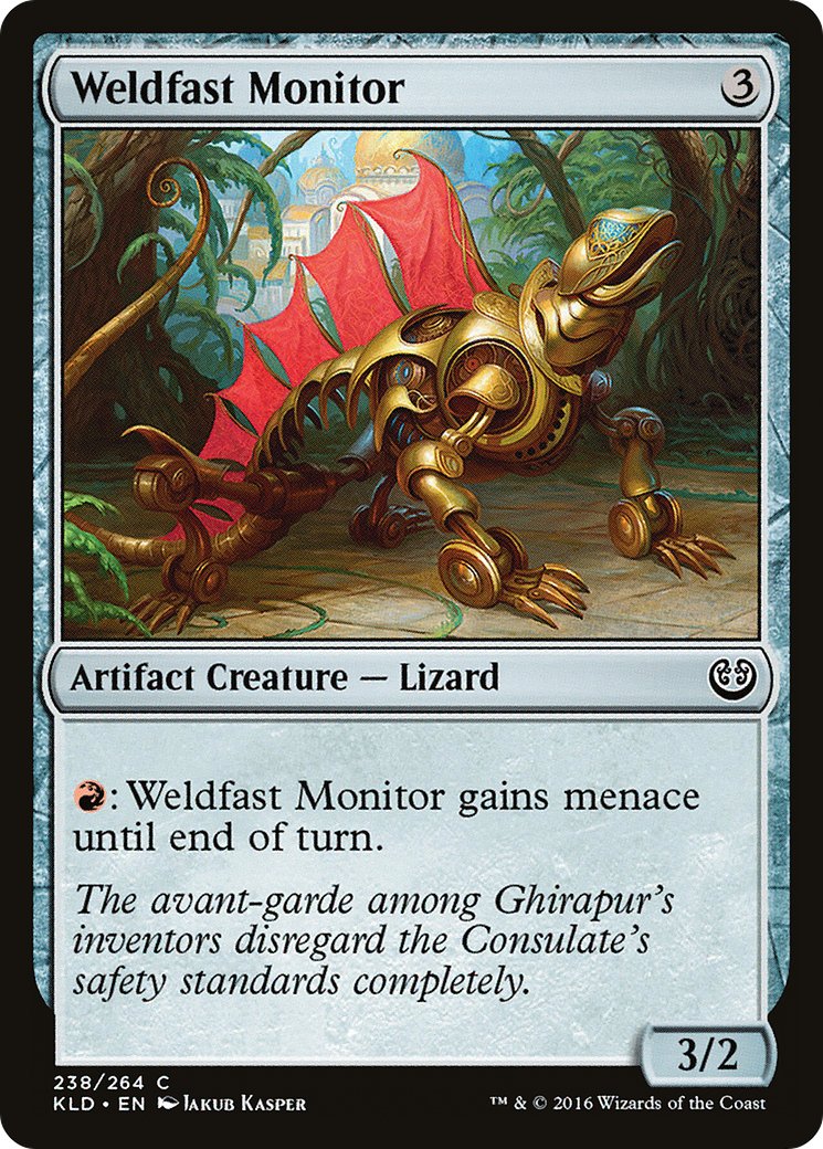 Weldfast Monitor (KLD-238)  Foil - Kaladesh