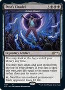 Post's Citadel - Bolas's Citadel (Post Malone) (SLD-1187) - Secret Lair Drop / Post's Citadel