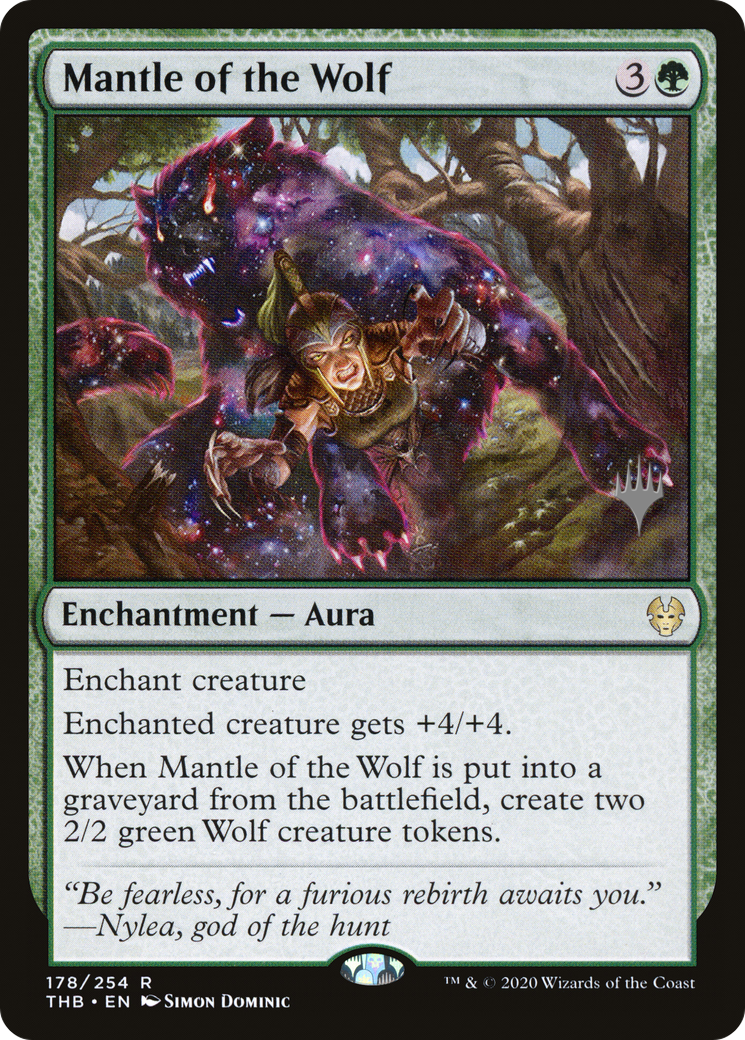 Mantle of the Wolf (PPTHB-178)  - Theros Beyond Death Promos