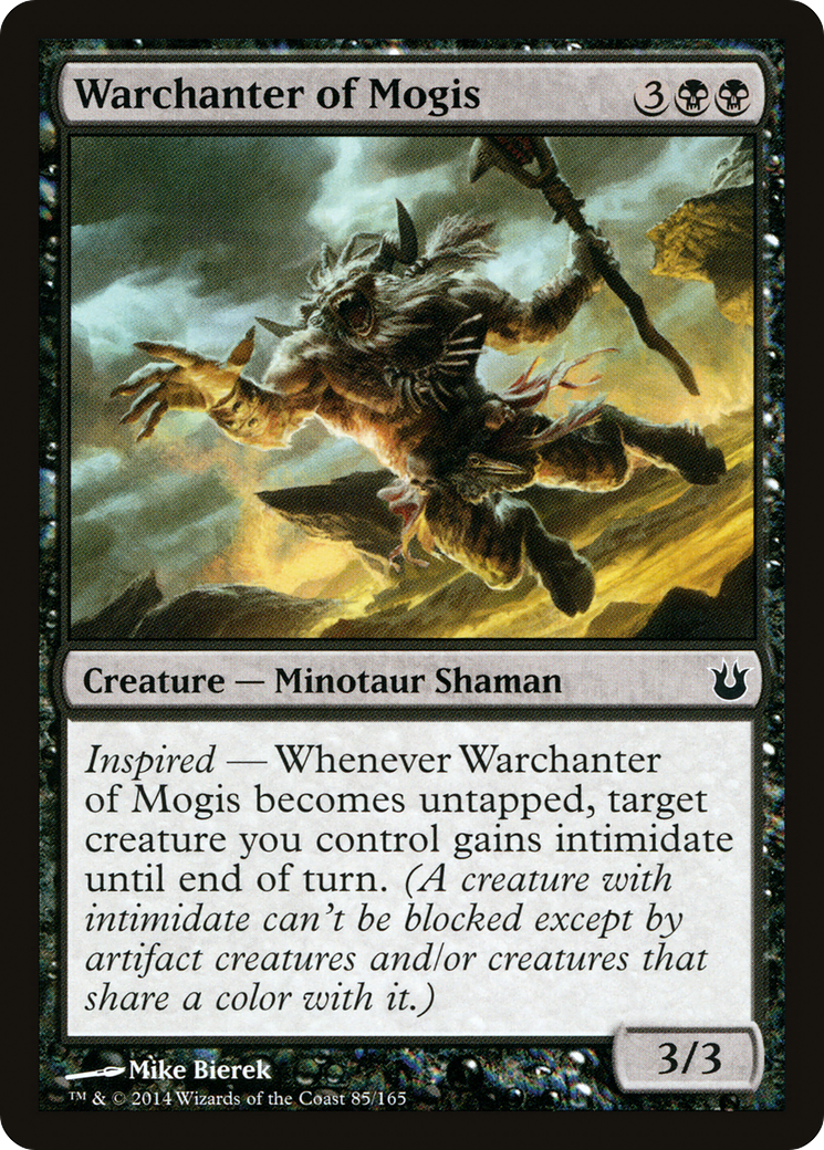 Warchanter of Mogis (BNG-085)  Foil - Born of the Gods