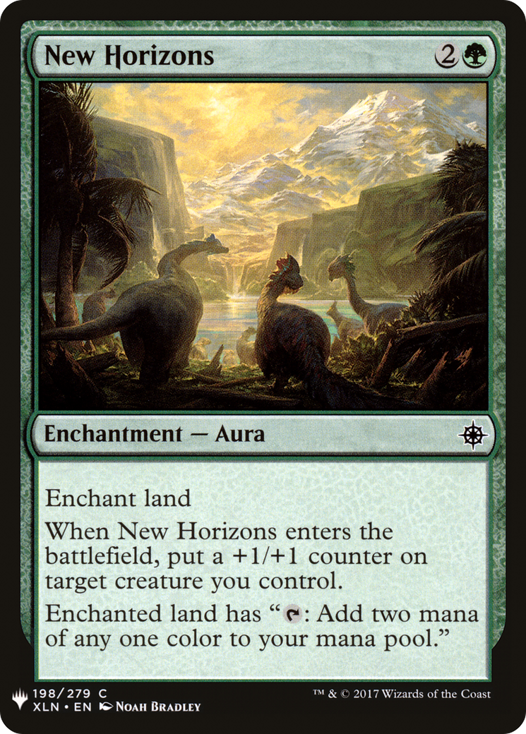 New Horizons (LIST-198)  - The List