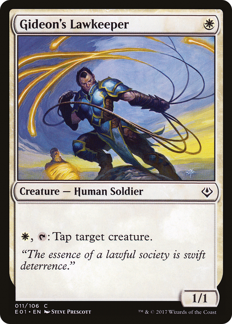 Gideon's Lawkeeper (AC2-011)  - Archenemy: Nicol Bolas