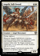 Angelic Sell-Sword (OTC-010)  - Outlaws of Thunder Junction Commander