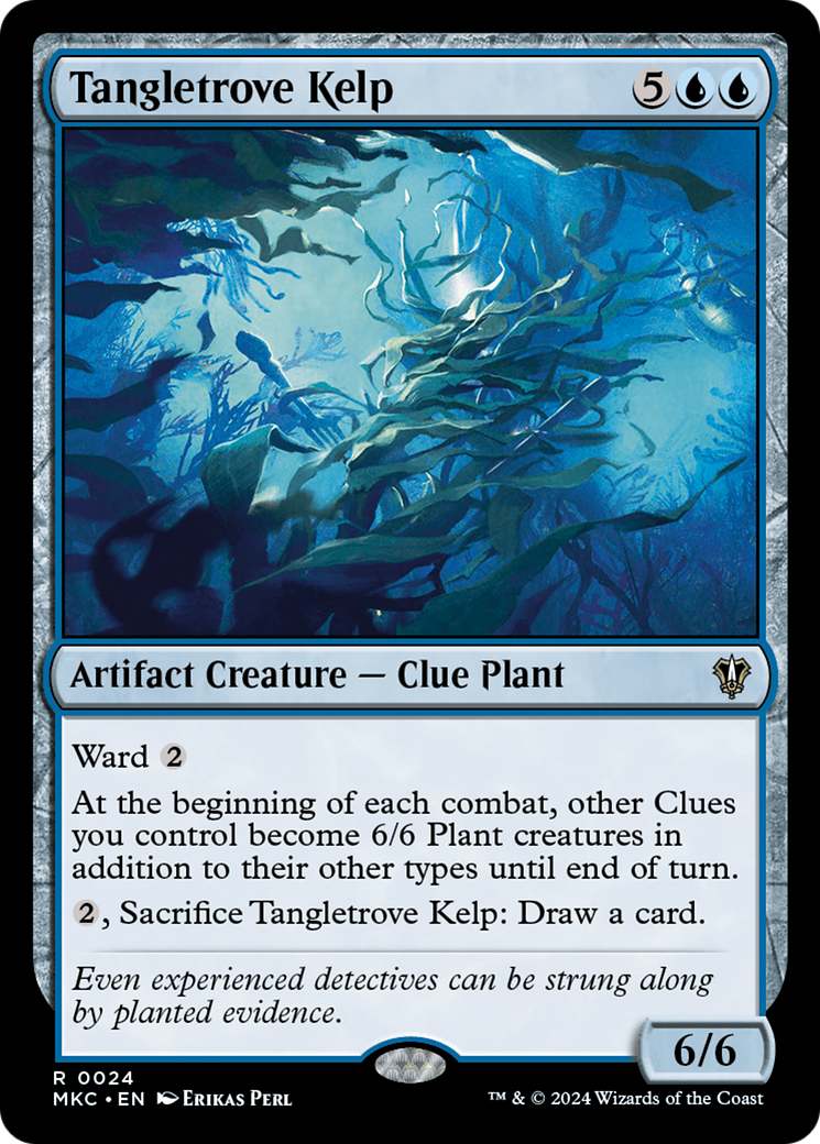Tangletrove Kelp (MKC-024)  - Murders at Karlov Manor Commander