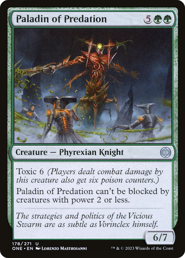 Paladin of Predation (ONE-178)  Foil - Phyrexia: All Will Be One