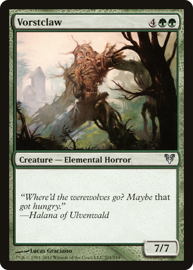 Vorstclaw (AVR-201)  Foil - Avacyn Restored