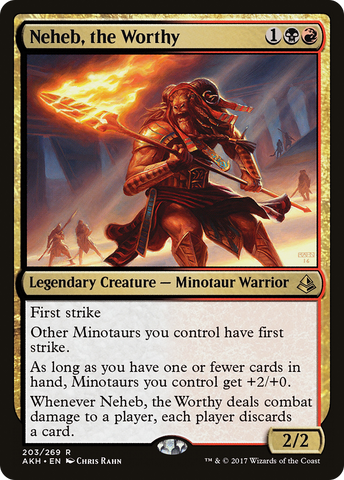 Neheb, the Worthy (AKH-203)  - Amonkhet