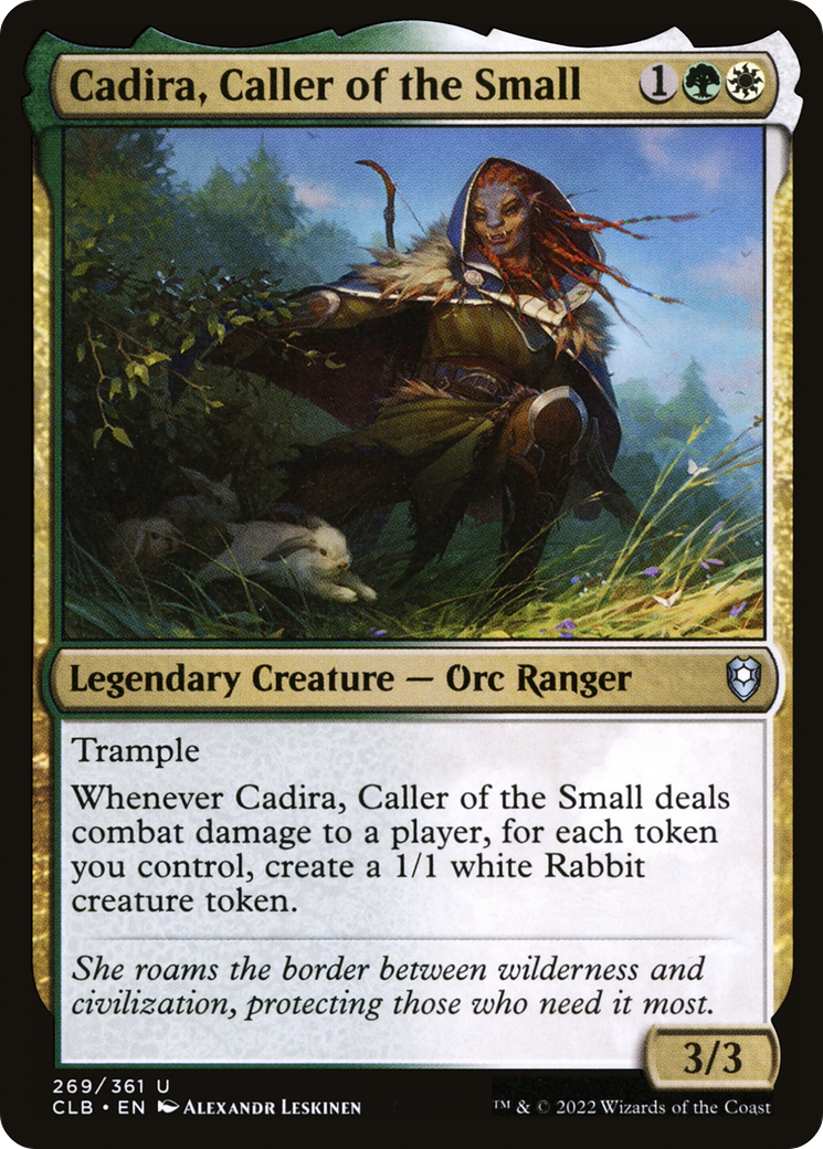 Cadira, Caller of the Small (CLB-269)  Foil - Commander Legends: Battle for Baldur's Gate