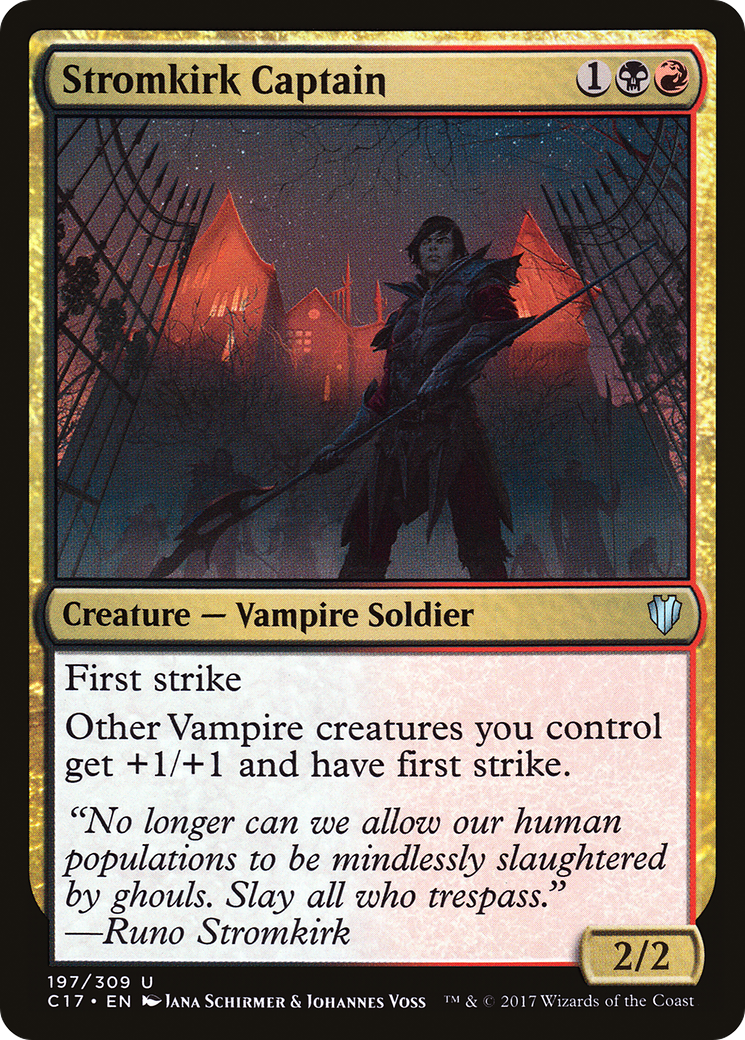 Stromkirk Captain (C17-197) - Commander 2017