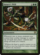 Nature's Will (CHK-230)  - Champions of Kamigawa