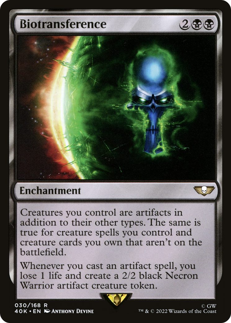 Biotransference (40K-030)  - Warhammer 40,000 Commander