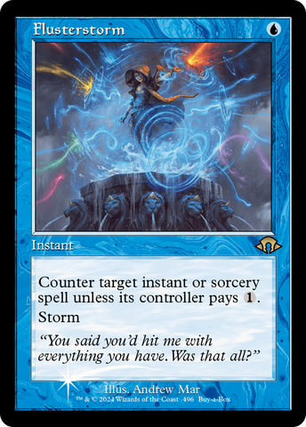 Flusterstorm (Retro Frame) (BABP-496)  Foil - Modern Horizons 3