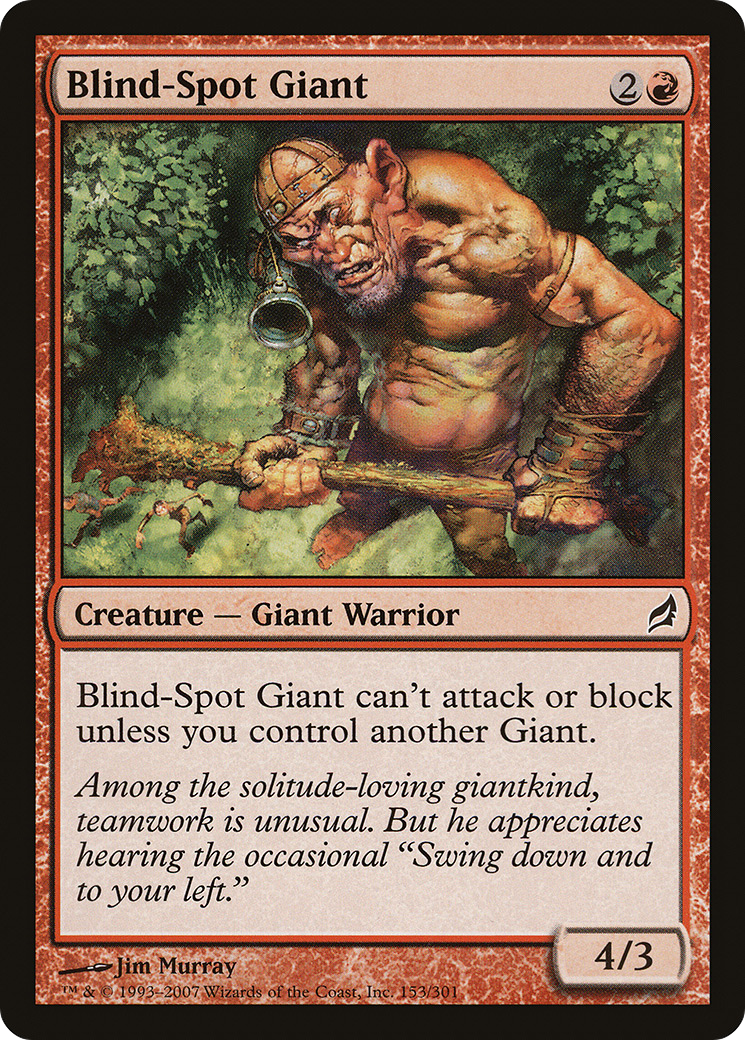 Blind-Spot Giant (LRW-153)  - Lorwyn