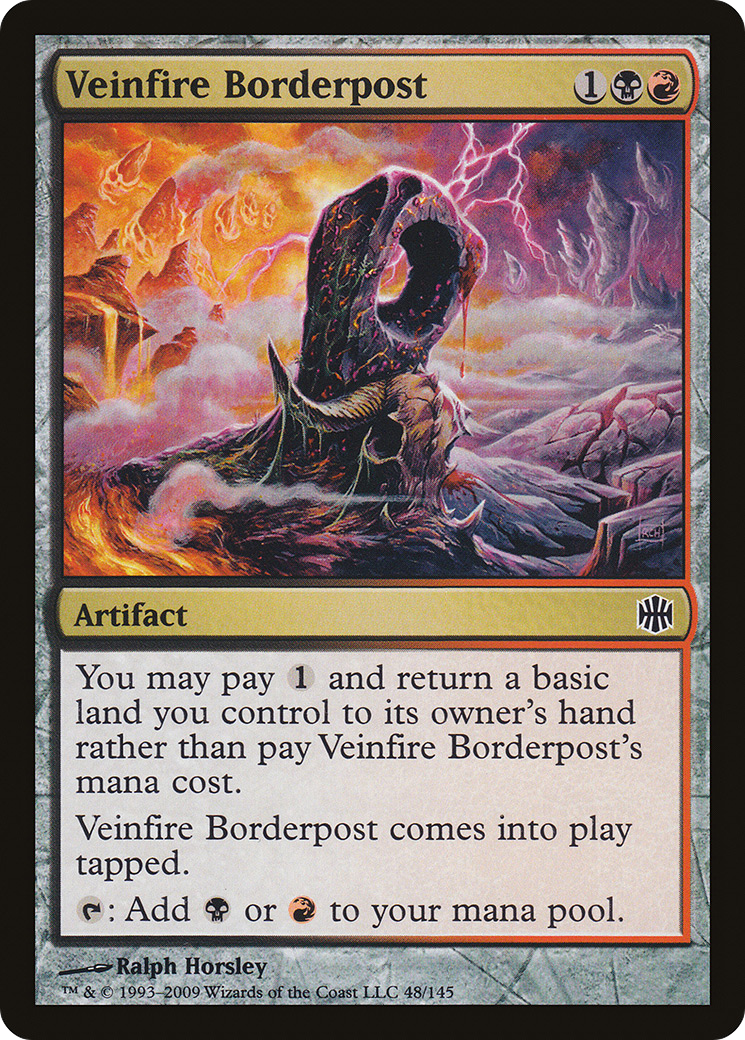 Veinfire Borderpost (ARB-048)  - Alara Reborn