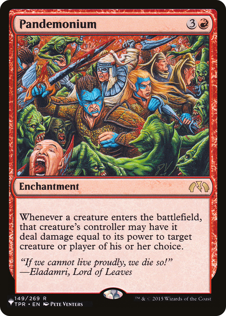 Pandemonium (LIST-TPR-149)  - The List