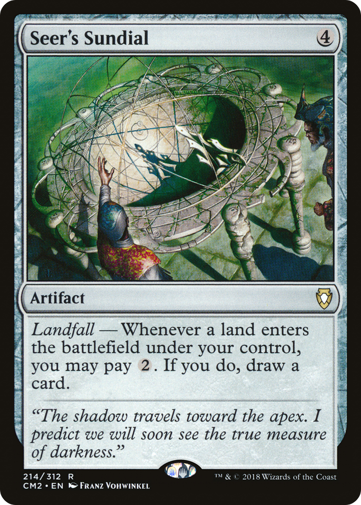Seer's Sundial (CM2-214)  - Commander Anthology Volume II
