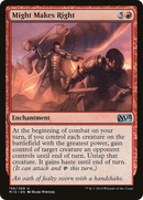 Might Makes Right (M15-156)  Foil - Magic 2015