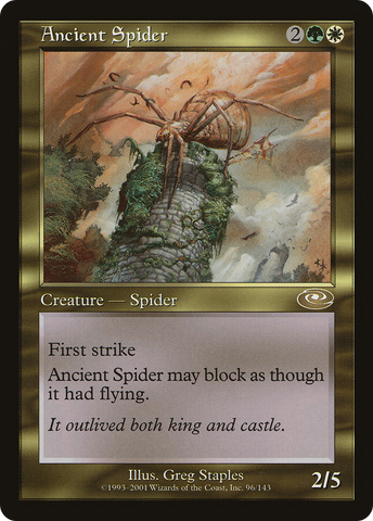 Ancient Spider (PLS-096)  - Planeshift