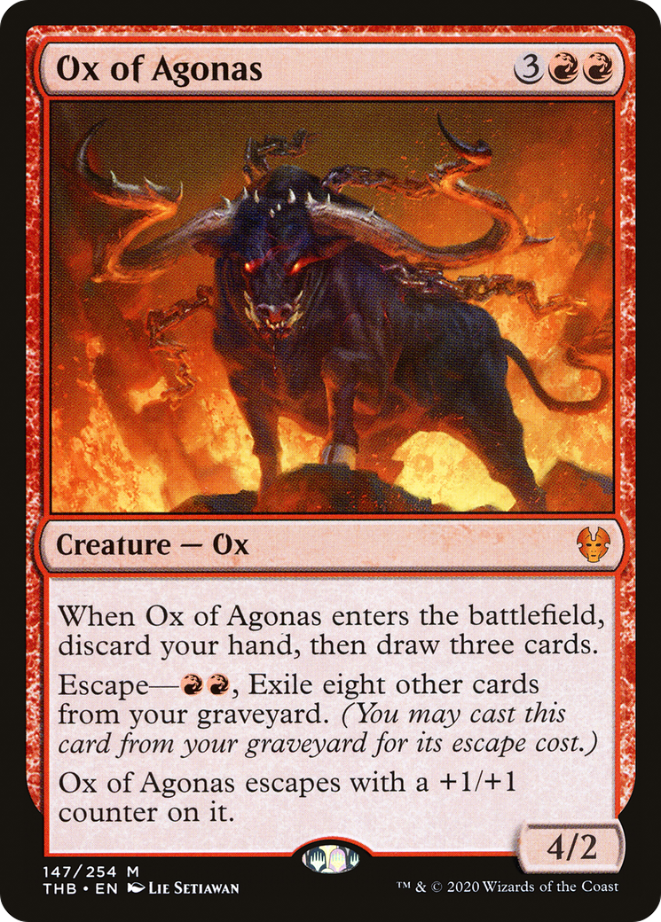 Ox of Agonas (THB-147)  - Theros Beyond Death