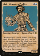 Gale, Waterdeep Prodigy (Showcase) (CLB-383)  - Commander Legends: Battle for Baldur's Gate: (Showcase)