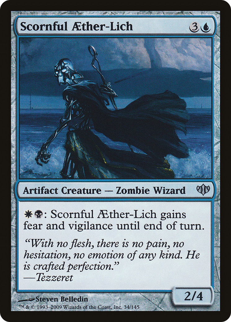 Scornful Aether-Lich (CON-034)  Foil - Conflux