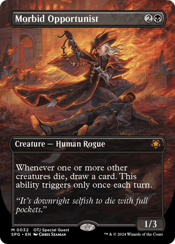 Morbid Opportunist (Borderless) (SPG-032)  Foil - Special Guests