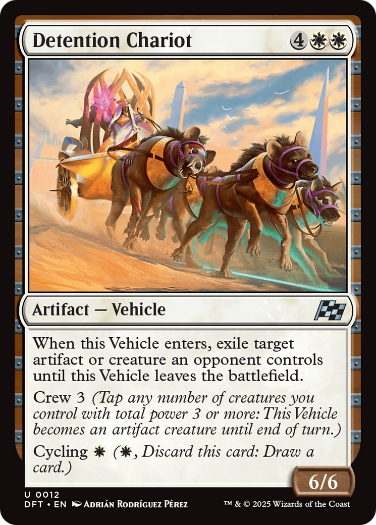 Detention Chariot (DFT-012)  - Aetherdrift