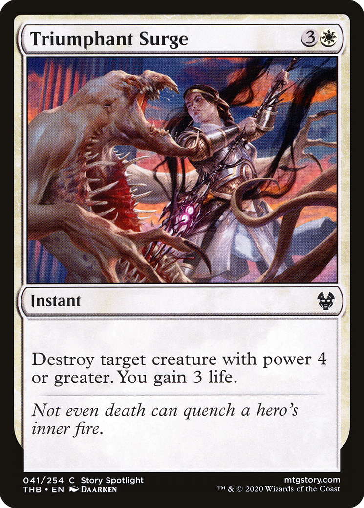 Triumphant Surge (THB-041)  Foil - Theros Beyond Death