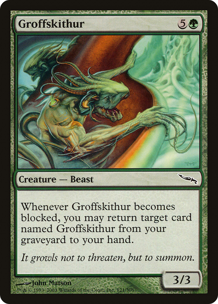 Groffskithur (MRD-121)  - Mirrodin
