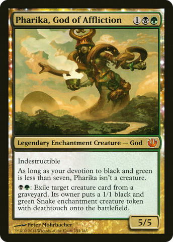 Pharika, God of Affliction (JOU-154)  - Journey into Nyx: (enchantment)