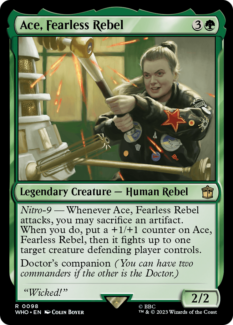 Ace, Fearless Rebel (WHO-098)  - Doctor Who
