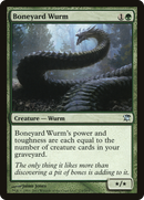 Boneyard Wurm (ISD-171)  Foil - Innistrad