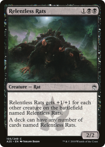Relentless Rats (A25-105)  - Masters 25