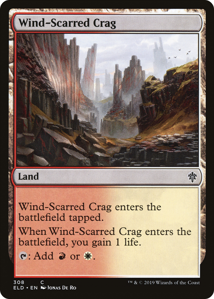 Wind-Scarred Crag (ELD-308) - Throne of Eldraine