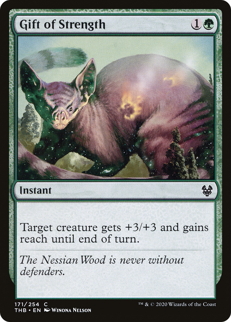 Gift of Strength (THB-171)  Foil - Theros Beyond Death