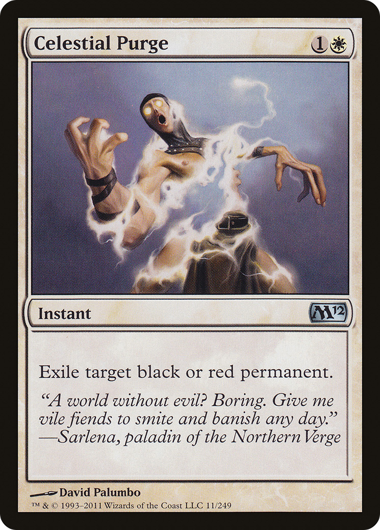 Celestial Purge (M12-011)  Foil - Magic 2012
