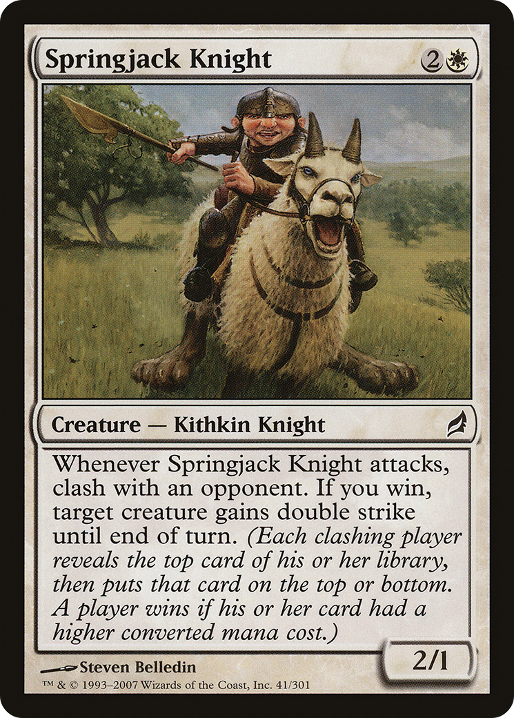 Springjack Knight (LRW-041) - Lorwyn