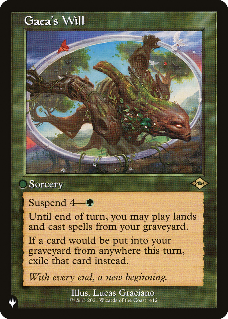 Gaea's Will (LIST-MH2-412)  - The List