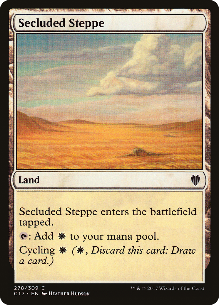 Secluded Steppe (C17-278)  - Commander 2017