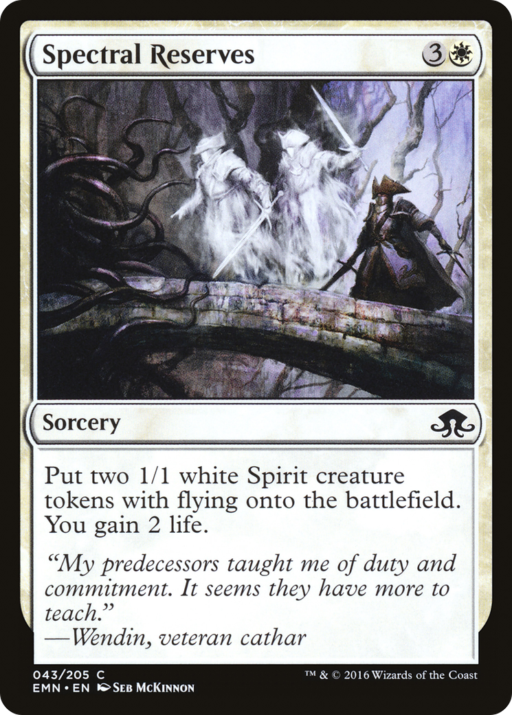 Spectral Reserves (EMN-043)  - Eldritch Moon