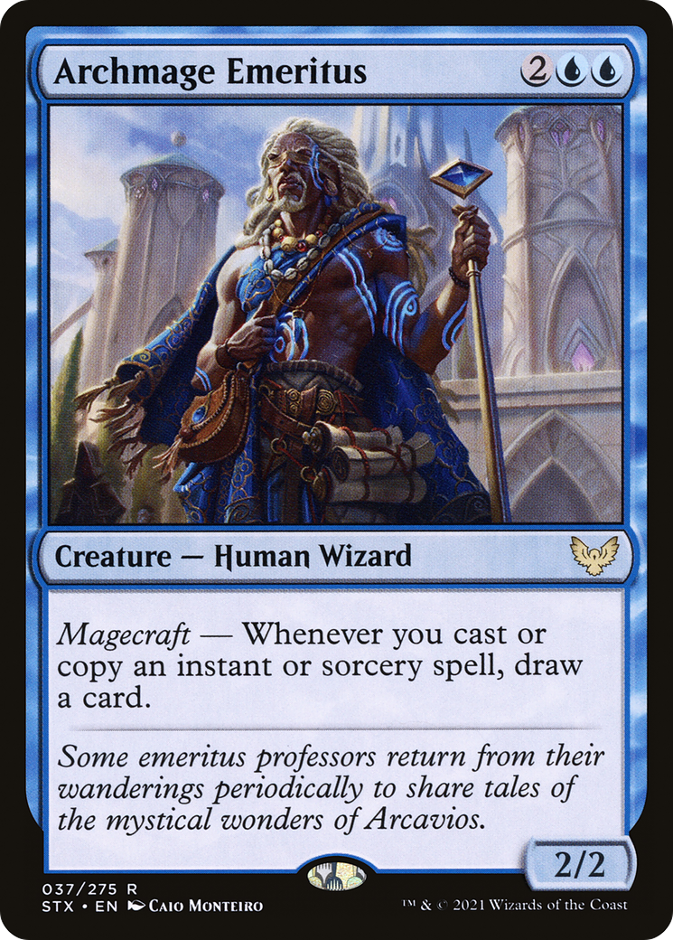 Archmage Emeritus (STX-037)  - Strixhaven: School of Mages
