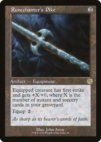 Runechanter's Pike (BRR-048)  - The Brothers' War Retro Artifacts