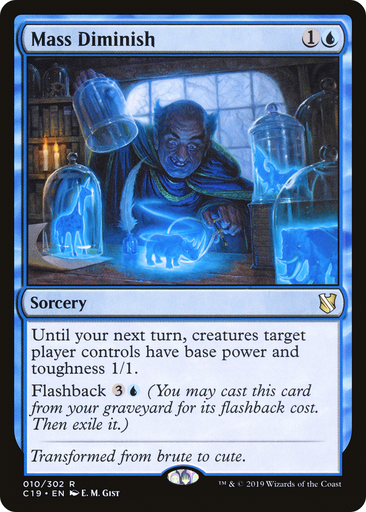 Mass Diminish (C19-010)  - Commander 2019